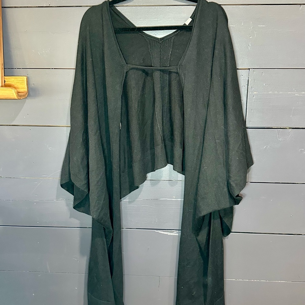 Lululemon Athletica Black Knit Cardigan